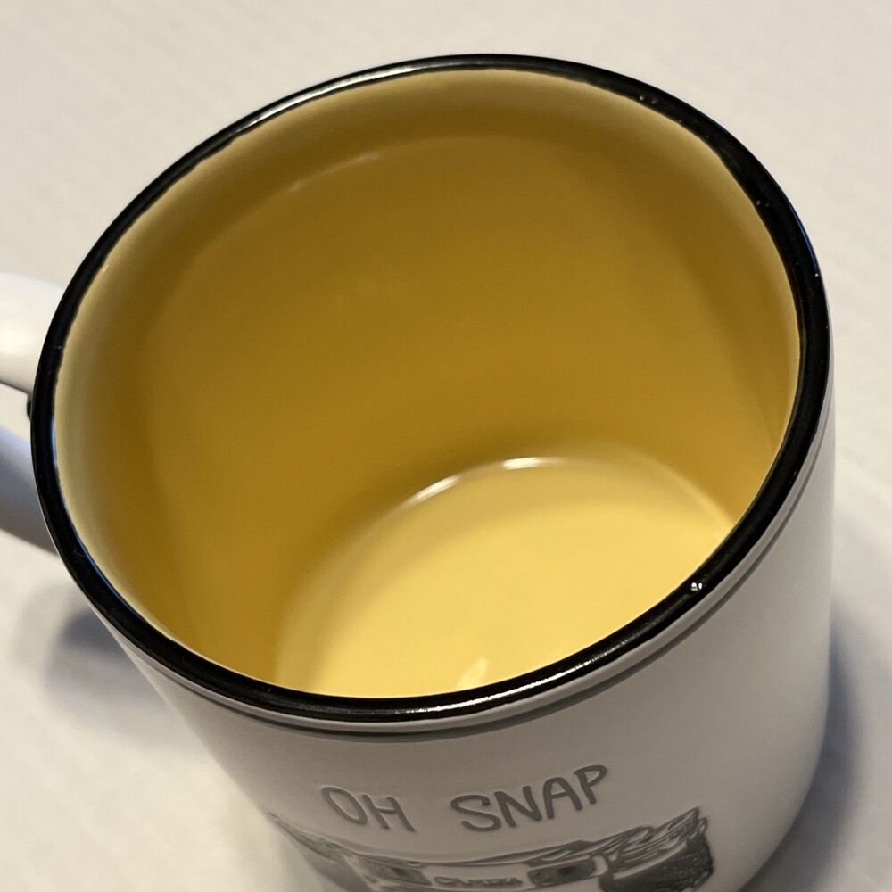 Oh Snap Camera Ceramic Stoneware Mug Cup Spectrum Designz Blue Sky 20 Oz Coffee - Picture 4 of 8